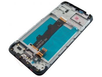 Pantalla completa IPS LCD negra con marco para Motorola Moto E7 Power, PAMH0001IN, PAMH0010IN, PAMH0019IN / Moto E7i Power, XT2097-13